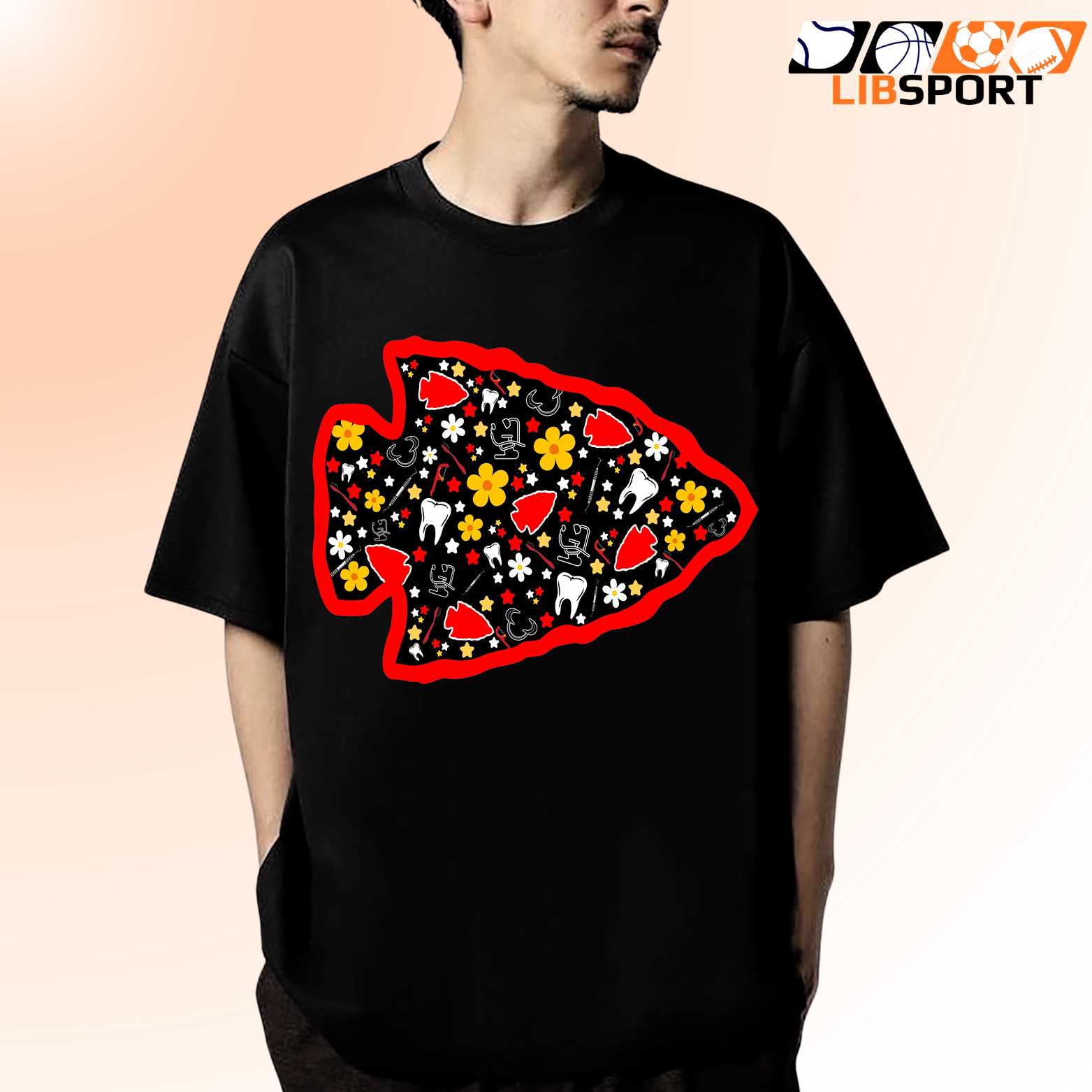 Kansas City Chiefs Streetwear Tee, Graphic Football Shirt, Unisex T-Shirt